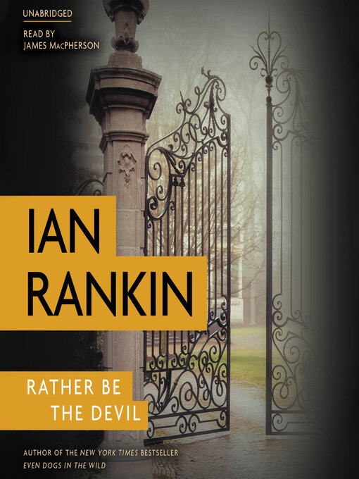 Cover image for Rather Be the Devil